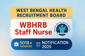 WBHRB Staff Nurse Recruitment 2025 Details in Hindi